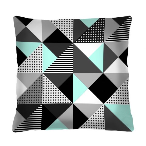 Poduszka - MELANGE MINT - 40x40 cm Poduszka - MELANGE MINT - 40x40 cm