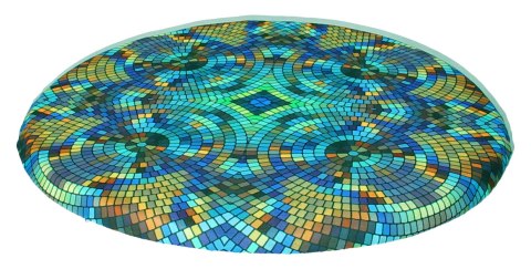 Poduszka na krzesło z Codury UFO wzór Barcelona Poduszka na krzesło z Codury UFO wzór Barcelona