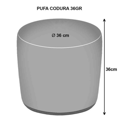 Pufa Codura 36 GR - Dąb Pufa Codura 36 GR - Dąb