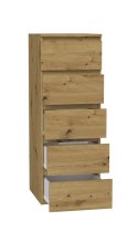 KOMODA MALWA W5 DĄB ARTISAN KOMODA MALWA W5 DĄB ARTISAN