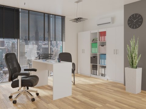 REGAŁ BIUROWY SALON BIURO DRZWI OLIV 2D BIAŁY MAT REGAŁ BIUROWY SALON BIURO DRZWI OLIV 2D BIAŁY MAT