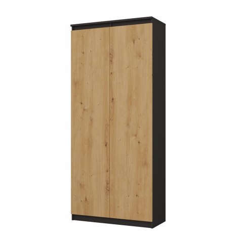 REGAŁ RS-80 HEMN ANTRACYT / DĄB ARTISAN REGAŁ RS-80 HEMN ANTRACYT / DĄB ARTISAN