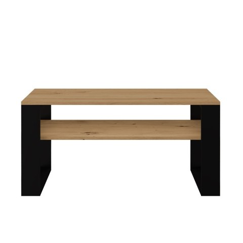 STOLIK KAWOWY ŁAWA MODERN 1P DĄB ARTISAN / CZARNY MAT STOLIK KAWOWY ŁAWA MODERN 1P DĄB ARTISAN / CZARNY MAT