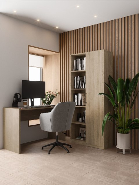 NOWOCZESNY REGAŁ MALWA RD/80 BIURO SALON 10 PÓŁEK DĄB SONOMA NOWOCZESNY REGAŁ MALWA RD/80 BIURO SALON 10 PÓŁEK DĄB SONOMA