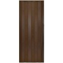 Drzwi harmonijkowe 001P WENGE MAT G - 90 cm Drzwi harmonijkowe 001P WENGE MAT G - 90 cm