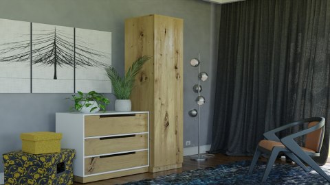 SZAFA MALWA SD-50 DĄB ARTISAN SZAFA MALWA SD-50 DĄB ARTISAN