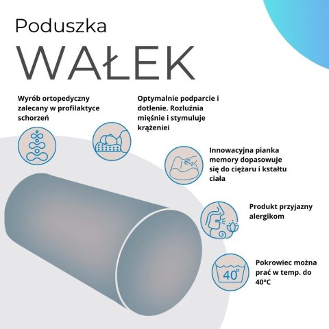 Poduszka Wałek - Akacja Ø25x60 cm Poduszka Wałek - Akacja Ø25x60 cm