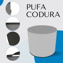 Pufa Codura wodoodporna do domu i ogrodu - Vinyl