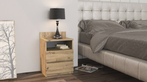 SZAFKA NOCNA MALWA M1 DĄB ARTISAN SZAFKA NOCNA MALWA M1 DĄB ARTISAN
