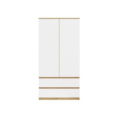 SZAFA MALWA SS-90 DĄB ARTISAN / BIAŁY MAT SZAFA MALWA SS-90 DĄB ARTISAN / BIAŁY MAT