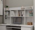 FUNKCJONALNE BIURKO KUBA 6 SZUFLAD BIAŁY MAT / DĄB ARTISAN FUNKCJONALNE BIURKO KUBA 6 SZUFLAD BIAŁY MAT / DĄB ARTISAN