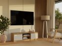 NOWOCZESNA SZAFKA RTV MALWA 120CM KASZMIR / DĄB ARTISAN