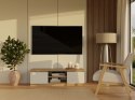 NOWOCZESNA SZAFKA RTV MALWA 120CM KASZMIR / DĄB ARTISAN