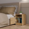 NOWOCZESNA SZAFKA NOCNA GALAX STOLIK NOCNY DĄB ARTISAN NOWOCZESNA SZAFKA NOCNA GALAX STOLIK NOCNY DĄB ARTISAN