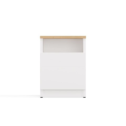 NOWOCZESNA SZAFKA NOCNA GALAX STOLIK NOCNY DĄB ARTISAN / BIAŁY MAT NOWOCZESNA SZAFKA NOCNA GALAX STOLIK NOCNY DĄB ARTISAN / BIAŁY MAT