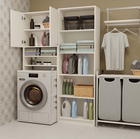 SZAFKA NAD PRALKĘ POLA REGAŁ ŁAZIENKOWY SŁUPEK KOLOR KASZMIR