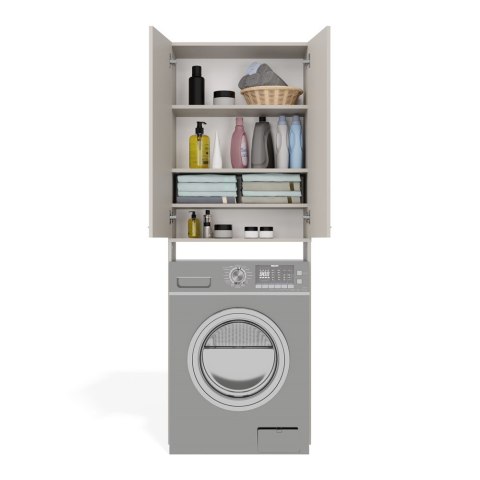 SZAFKA NAD PRALKĘ POLA REGAŁ ŁAZIENKOWY KOLOR KASZMIR