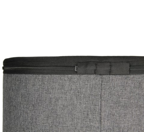 Pufa Codura Wodoodporna do Domu i Ogrodu - wzór Tyres, Elegancka, Wygodna, Stabilna, Zamek Błyskawiczny, 40 cm, Bertoni