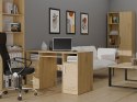 BIURKO KOMPUTEROWE DELTA NA LAPTOP 3 SZUFLADY 120CM DĄB ARTISAN