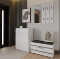NOWOCZESNA KOMODA MALWA DO SALONU SYPIALNI 2 SZUFLADY 2 DRZWI BIAŁY MAT NOWOCZESNA KOMODA MALWA DO SALONU SYPIALNI 2 SZUFLADY 2 DRZWI BIAŁY MAT