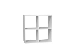 FUNKCJONALNY REGAŁ KOMOROWY MALAX NA KSIĄŻKI DOKUMENTY BIAŁT MAT