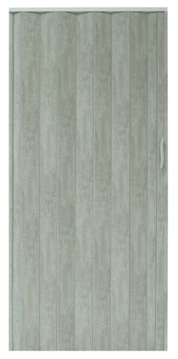 Drzwi Harmonijkowe 001P 61 Beton Mat 80 cm