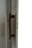 Drzwi harmonijkowe 001P DĄB GRAFIT MAT - 100 cm Drzwi harmonijkowe 001P DĄB GRAFIT MAT - 100 cm